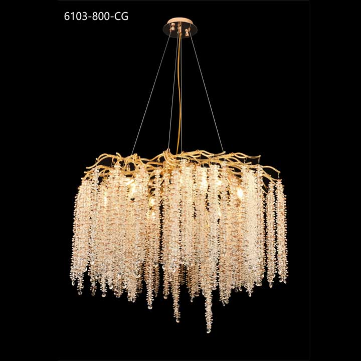 610380 لوستر آویز درختی (کد: 6103) - Image 6